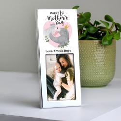 Personalised 1st Mothers Day Mama Bear 3x2 Photo Frame